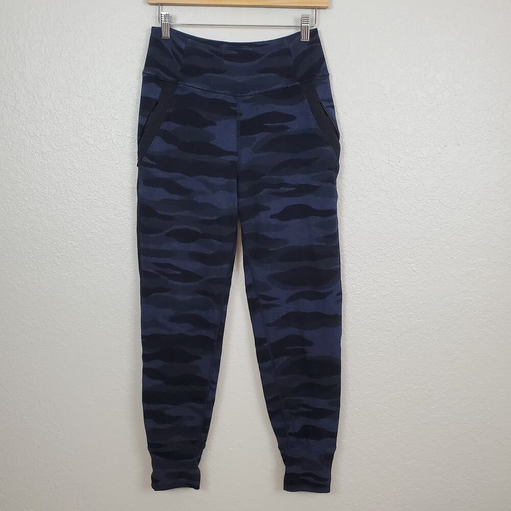 Lululemon Bolt Sweatpant Jogger Size 4 Mini Coast Camo Heathered Deep Navy‎ Cozy
